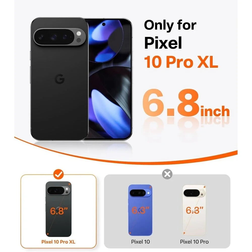 TORRAS Magnetic & Stand for Google Pixel 10 Pro XL Case, Slim Military Grade Pro